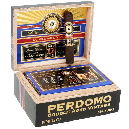 PERDOMO DOUBLE AGED 12 YEARS - Maduro Robusto