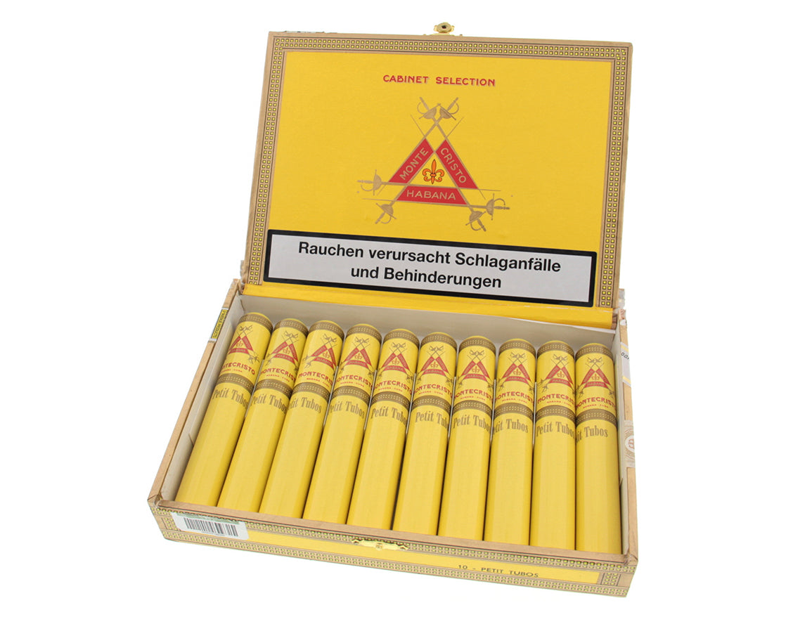 Montecristo Petit Tubos Cigar - Prices of Cuban Cigars Online – EGM Cigars