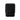HALO cigar case in black Italian leather, front view